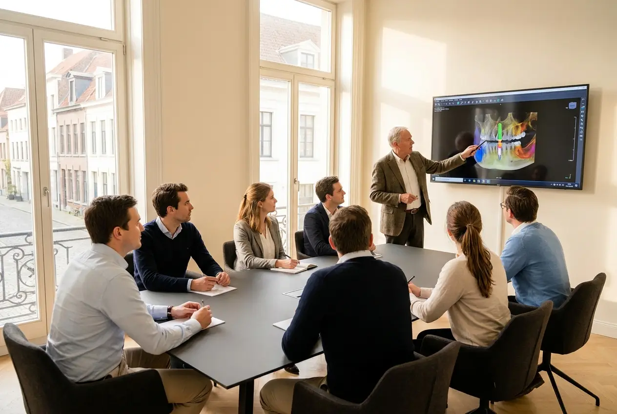 Small-group implant planning seminar